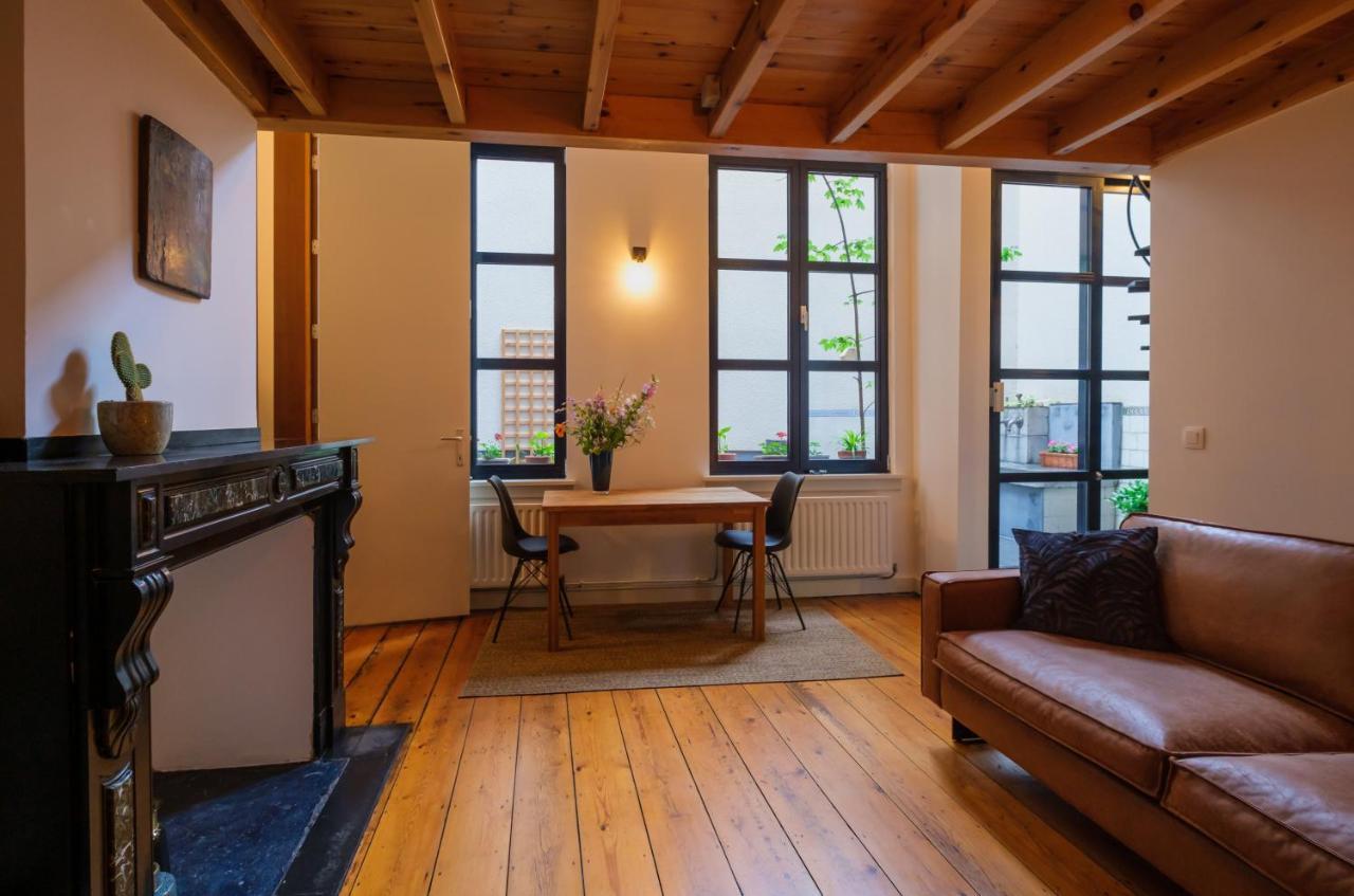 Duplex In Historical Centre With Private Courtyard Apartment Anvers Exterior foto