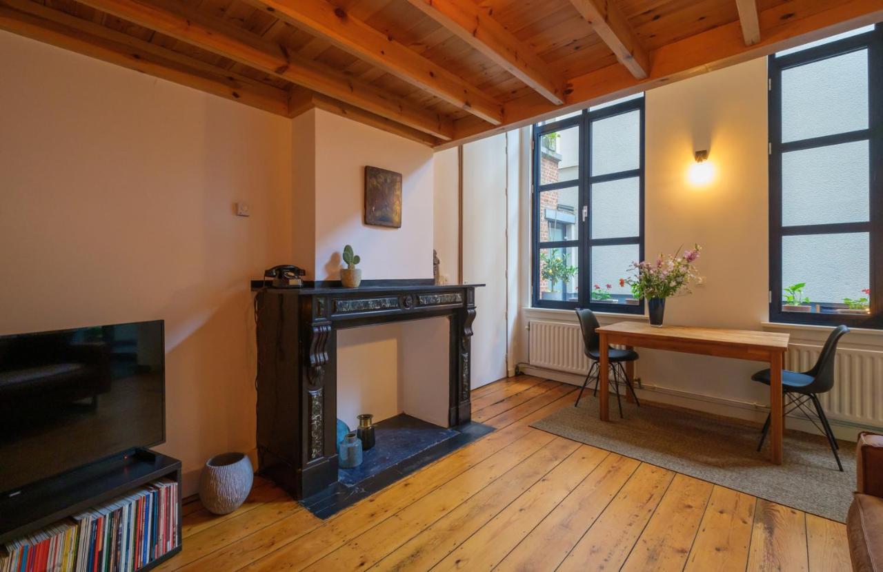 Duplex In Historical Centre With Private Courtyard Apartment Anvers Exterior foto